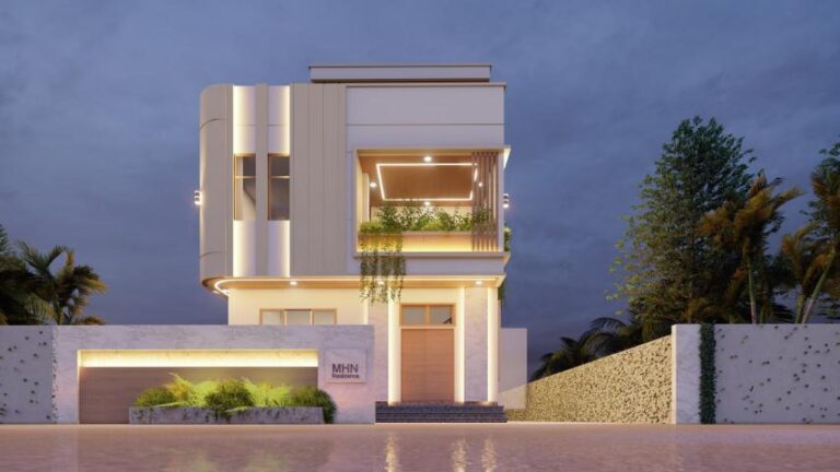 A Modern Minimalist Home in Aunglan: Another Milestone by Creative Paradise Construction